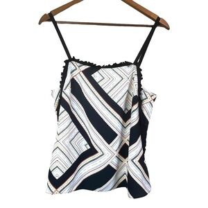 Cooper & Ella Ruffle Tank Top Medium